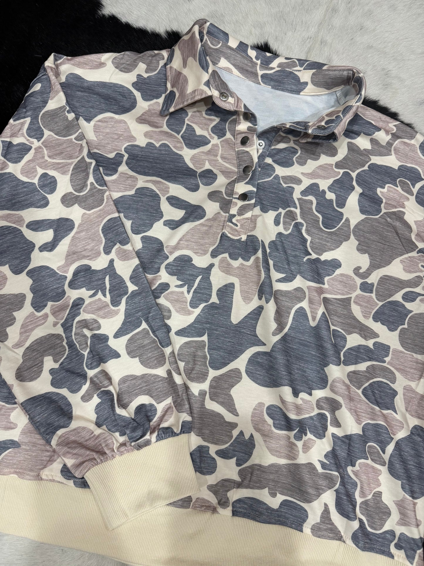 Camo Pullover