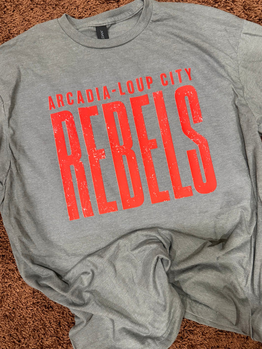 Arcadia-Loup City Rebels T-Shirt