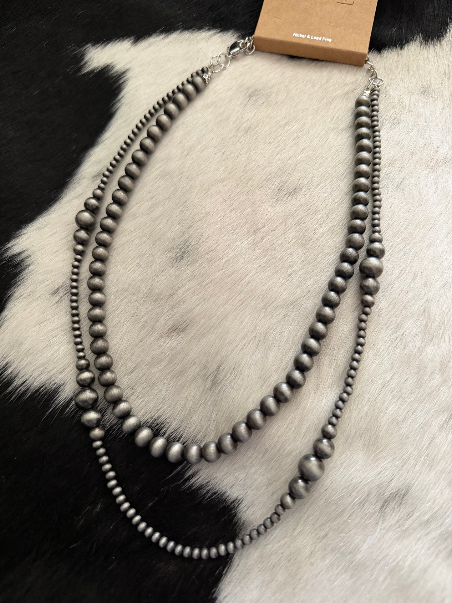 2-Strand Navajo 22” Necklace