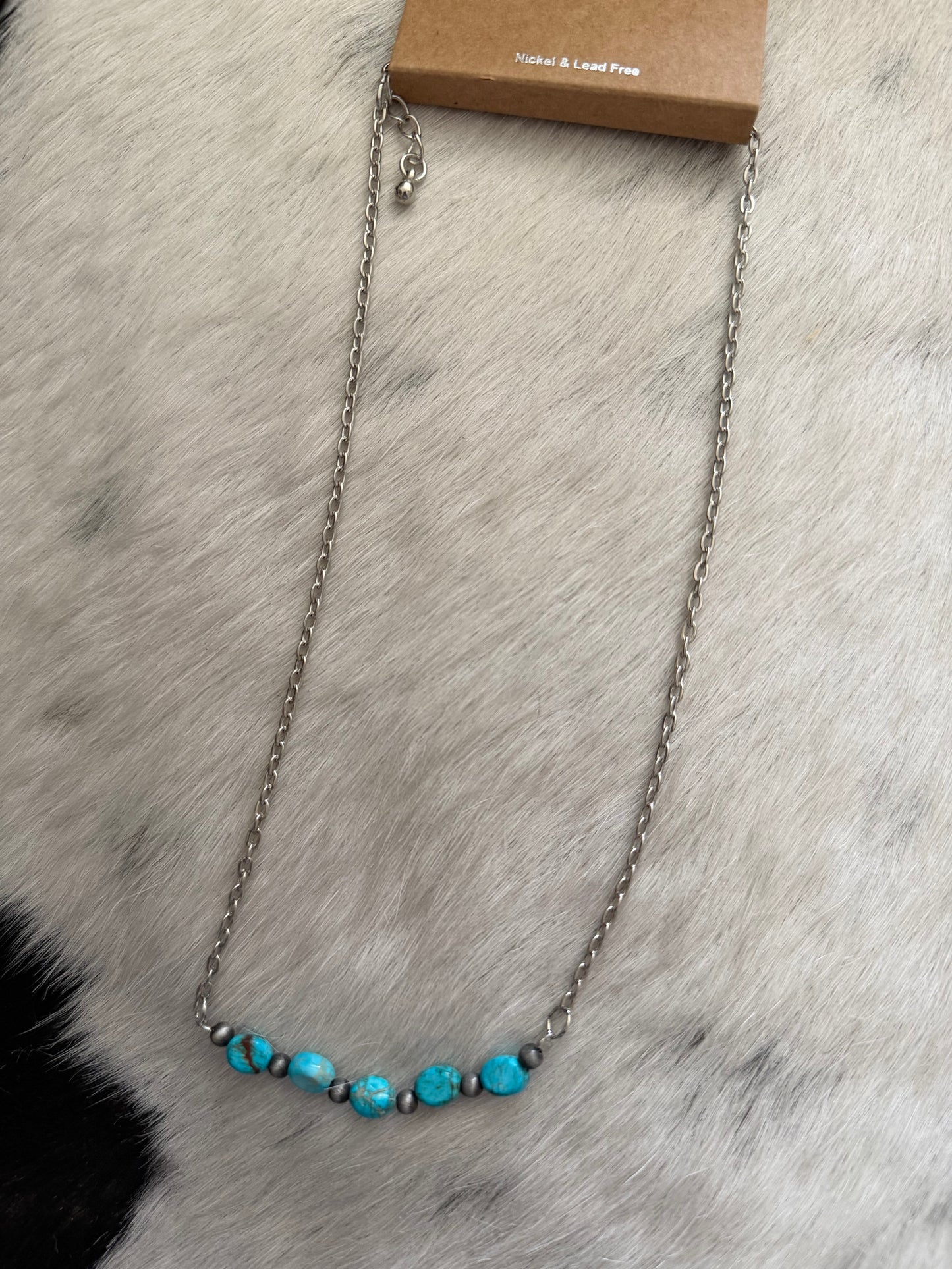 Turquoise Gemstone Necklace