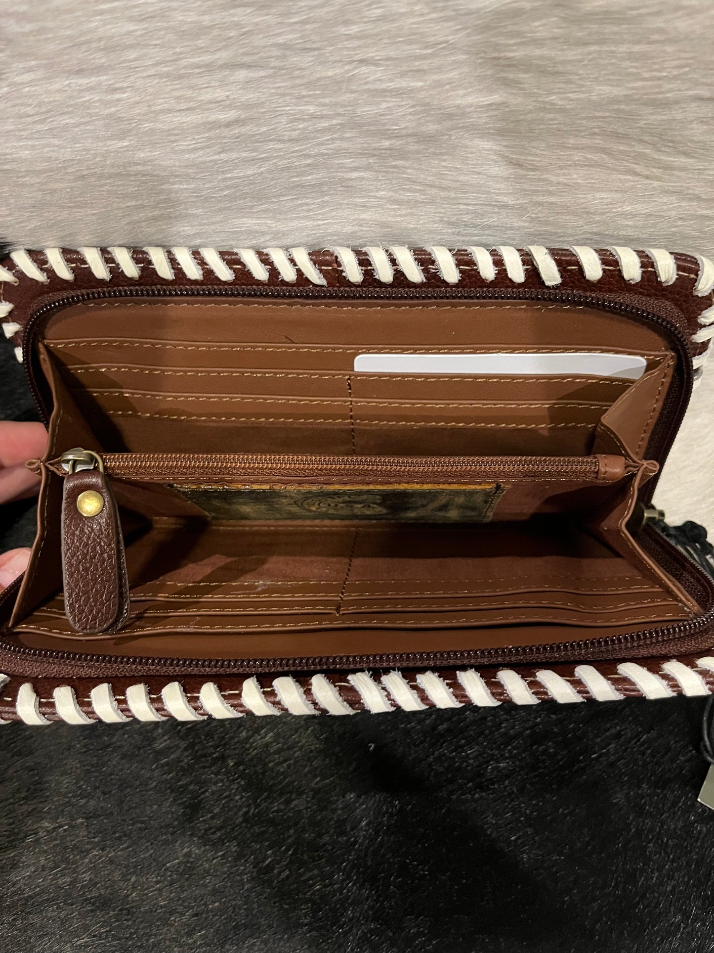 Sunshine Loom Braided Edge Wallet