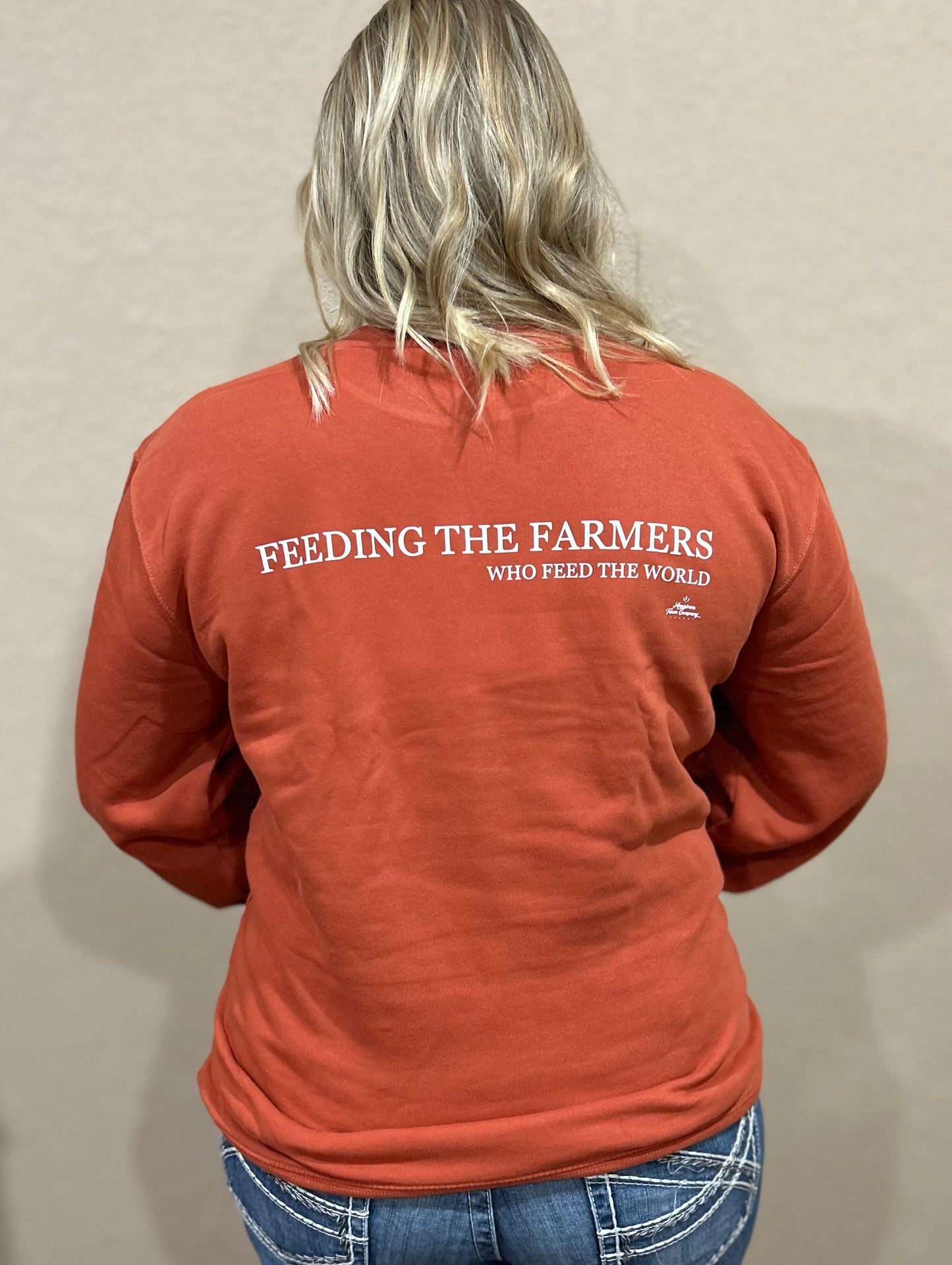 Farm Wife Field Delivery Crewneck