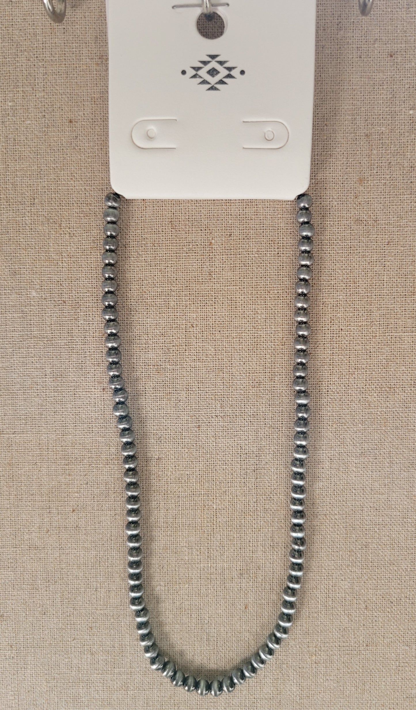 Navajo Pearl Bead Chocker Necklace