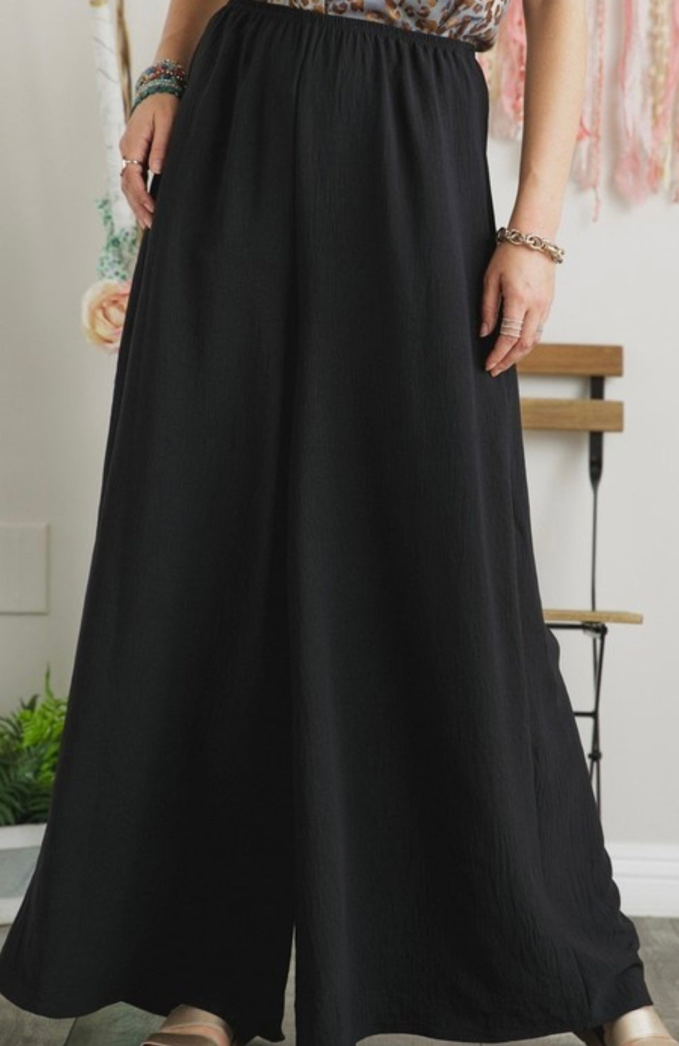 Black Wide Leg Pants