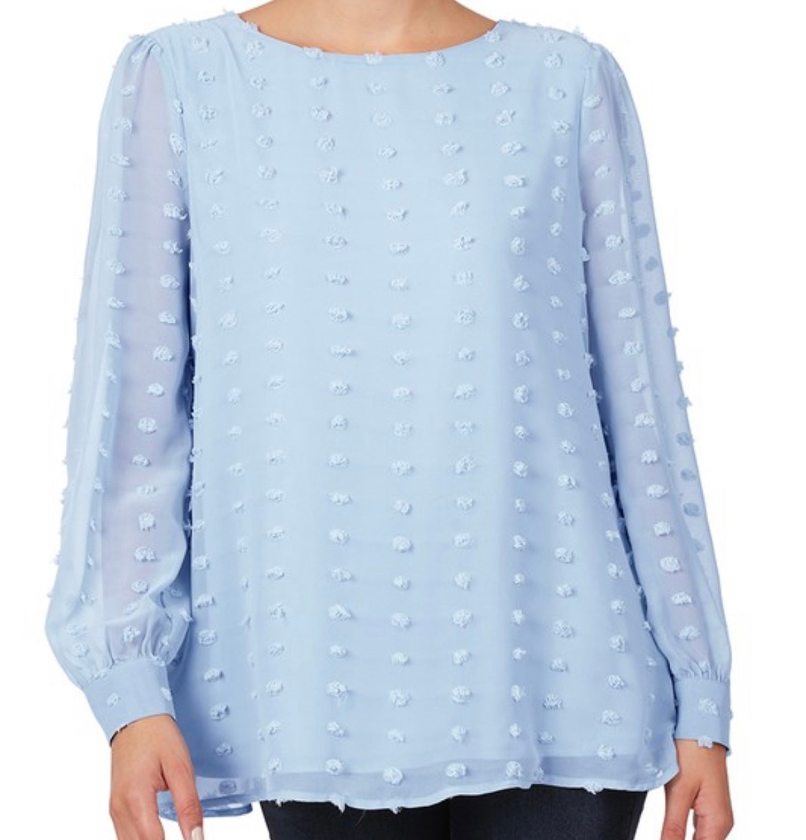 Swiss Dot Blouse