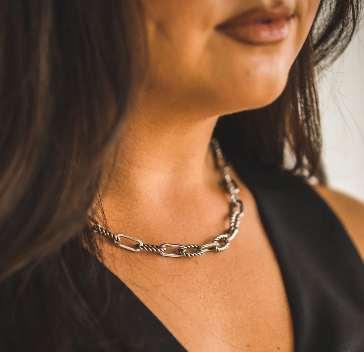Rope Link Chain Necklace