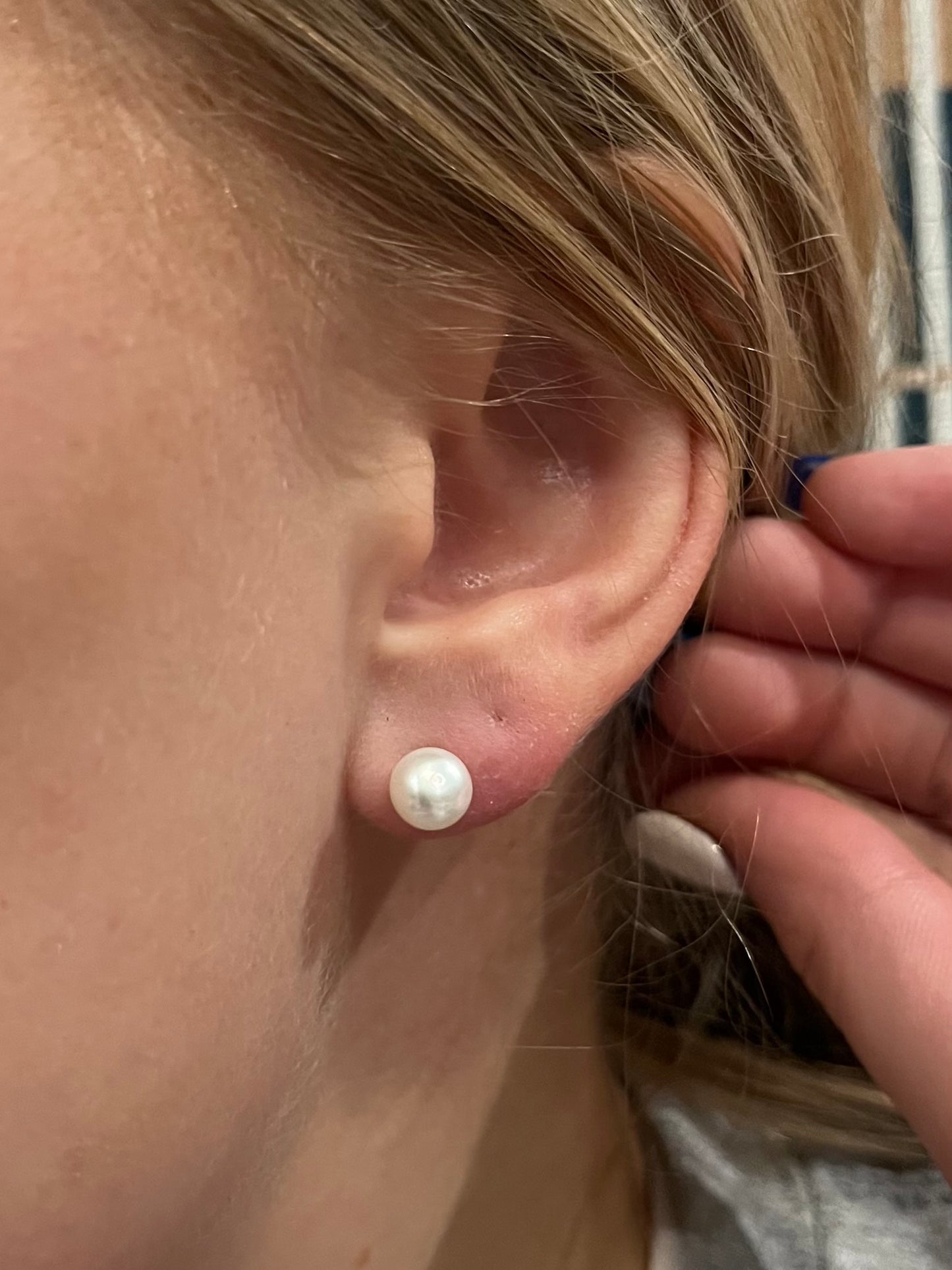 Pearl Stud Earrings