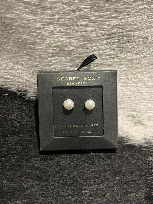 Pearl Stud Earrings