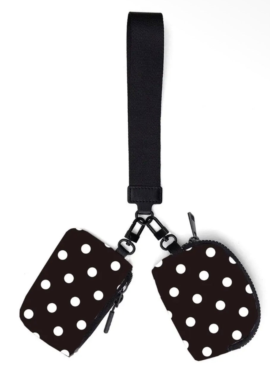 Dual Pouch Wristlet