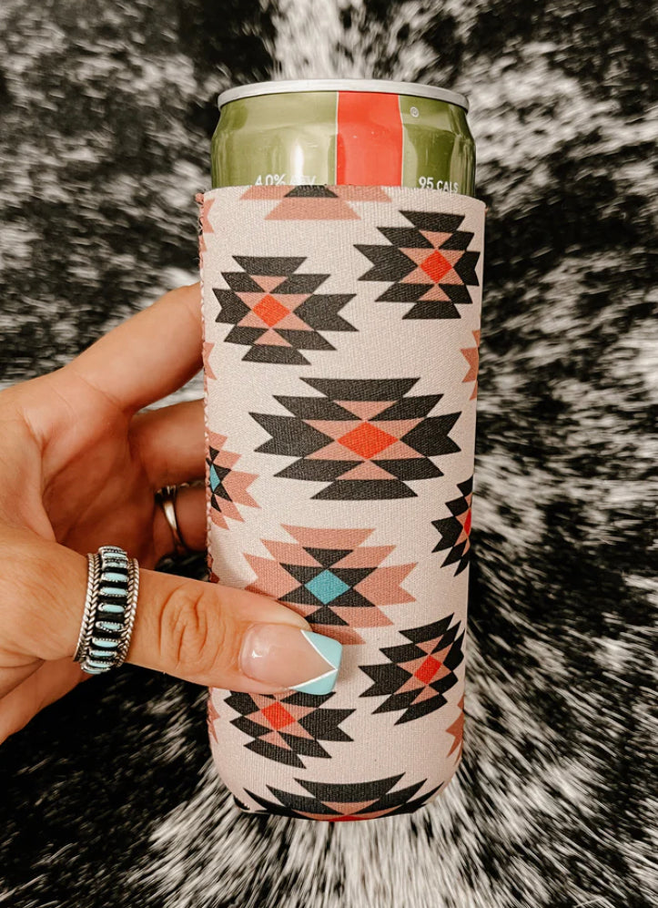 Punchy Aztec Koozie