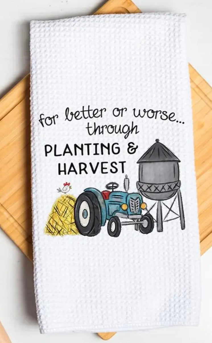 Farming Kitchen Towel
