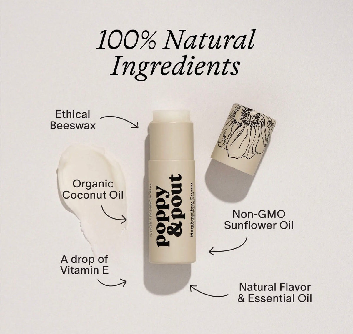 Marshmallow Creme Lip Balm
