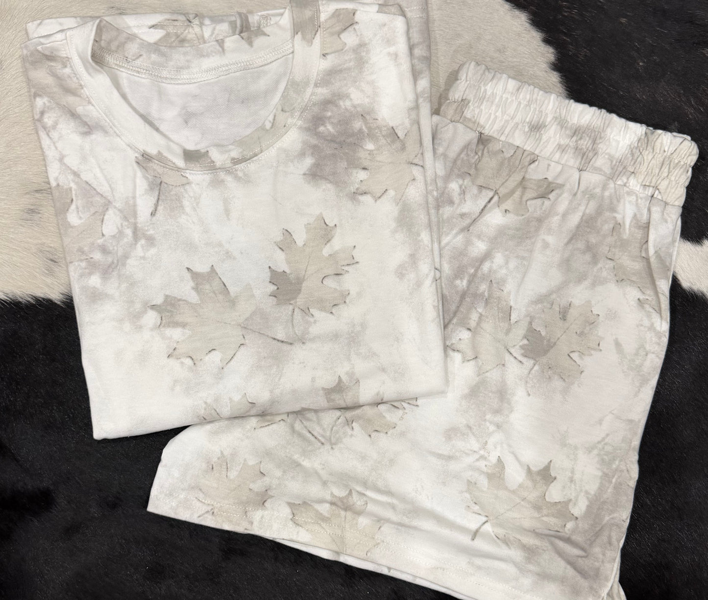 White Woodland Camo Set