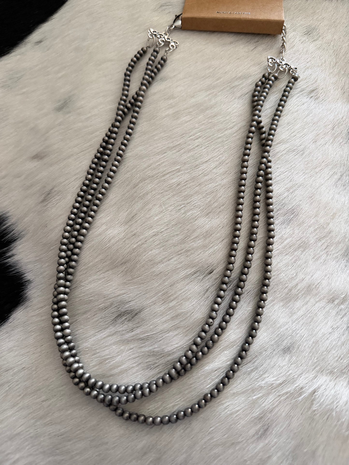 3-Strand Navajo 17” Necklace
