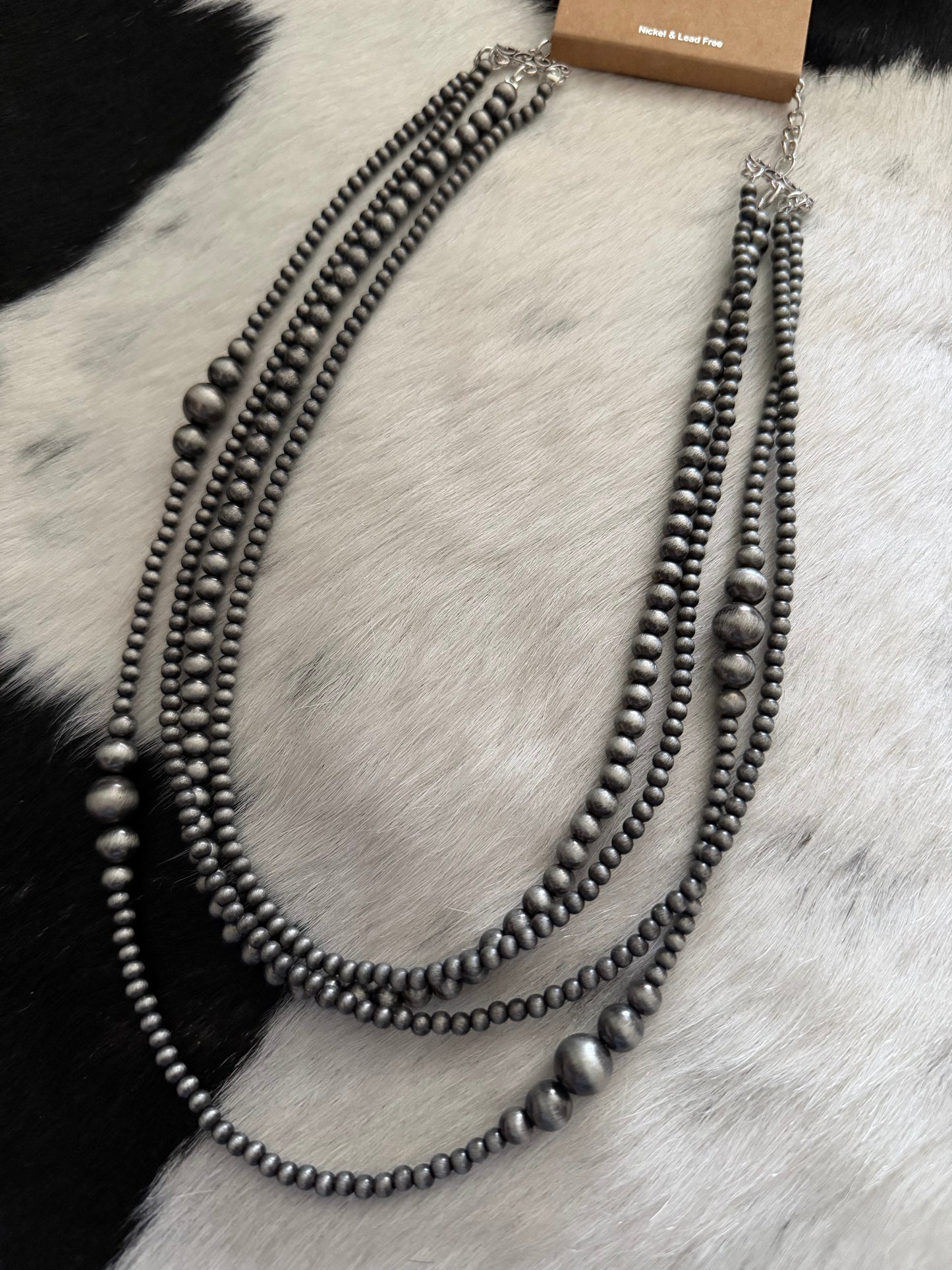 4-Strand Navajo 22” Necklace