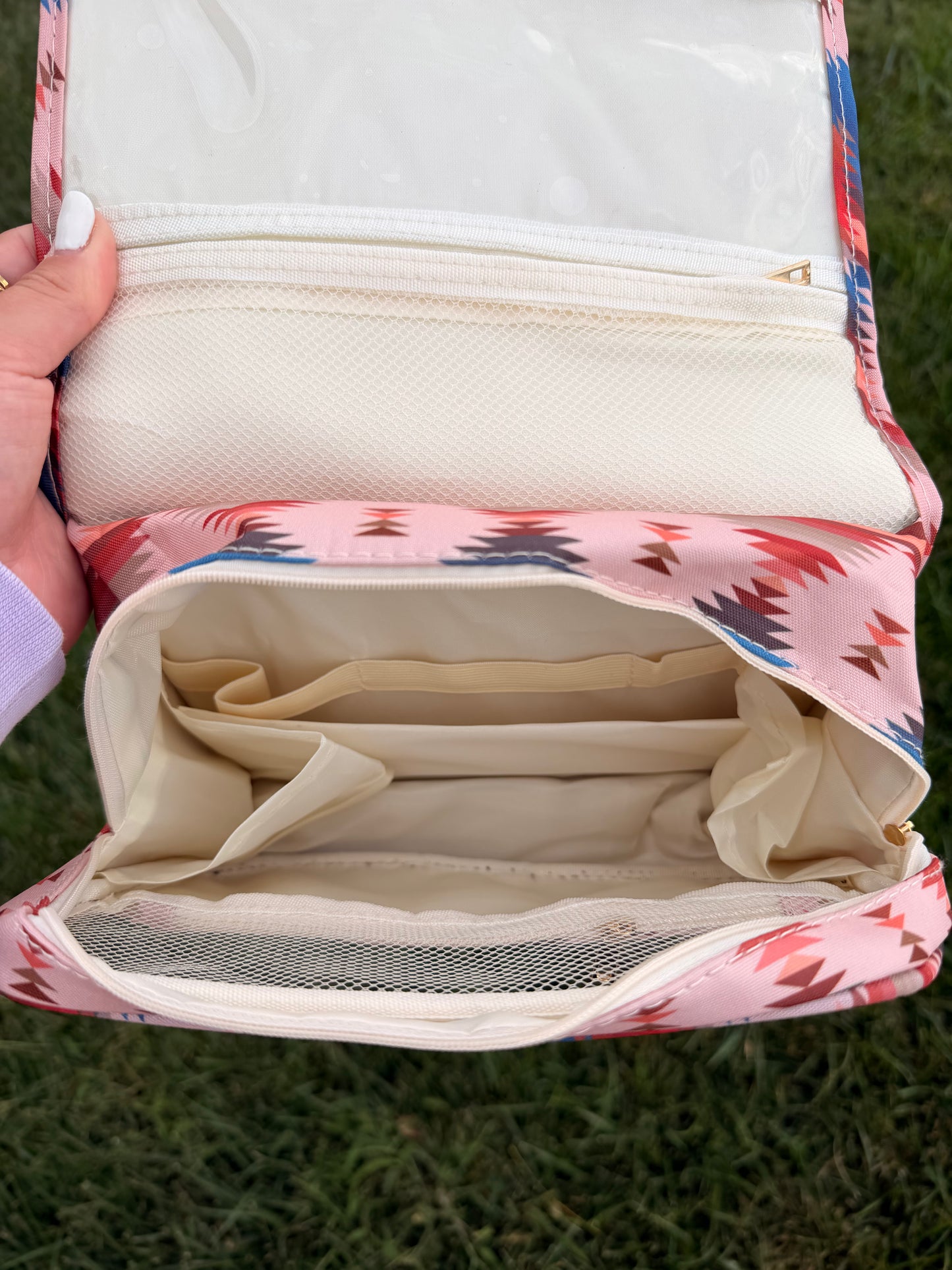Aztec Shower Tote