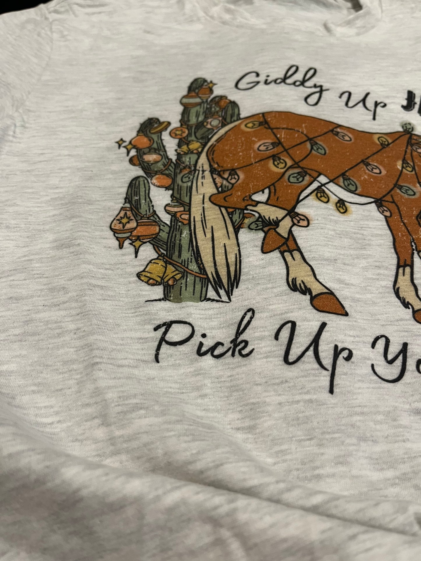 Giddy Up Jingle Horse Tee