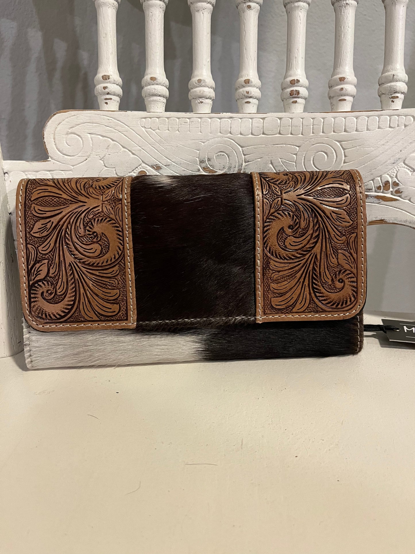 Classic Country Hand-Tooled Wallet