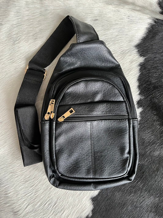 Black Rileigh Crossbody Bag