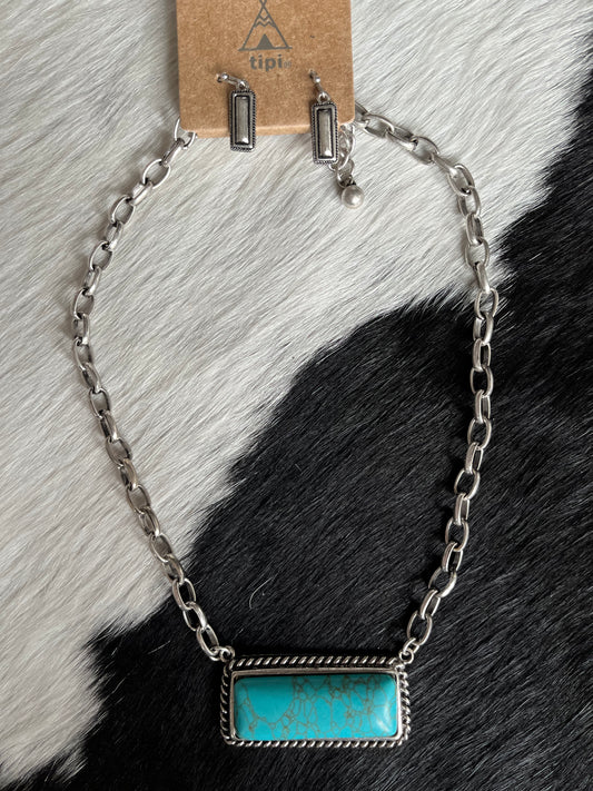 Large Bar Necklace