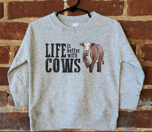 "Life is Better with Cows" Long Sleeve