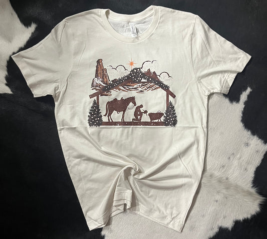 Cowboy Christmas Manger