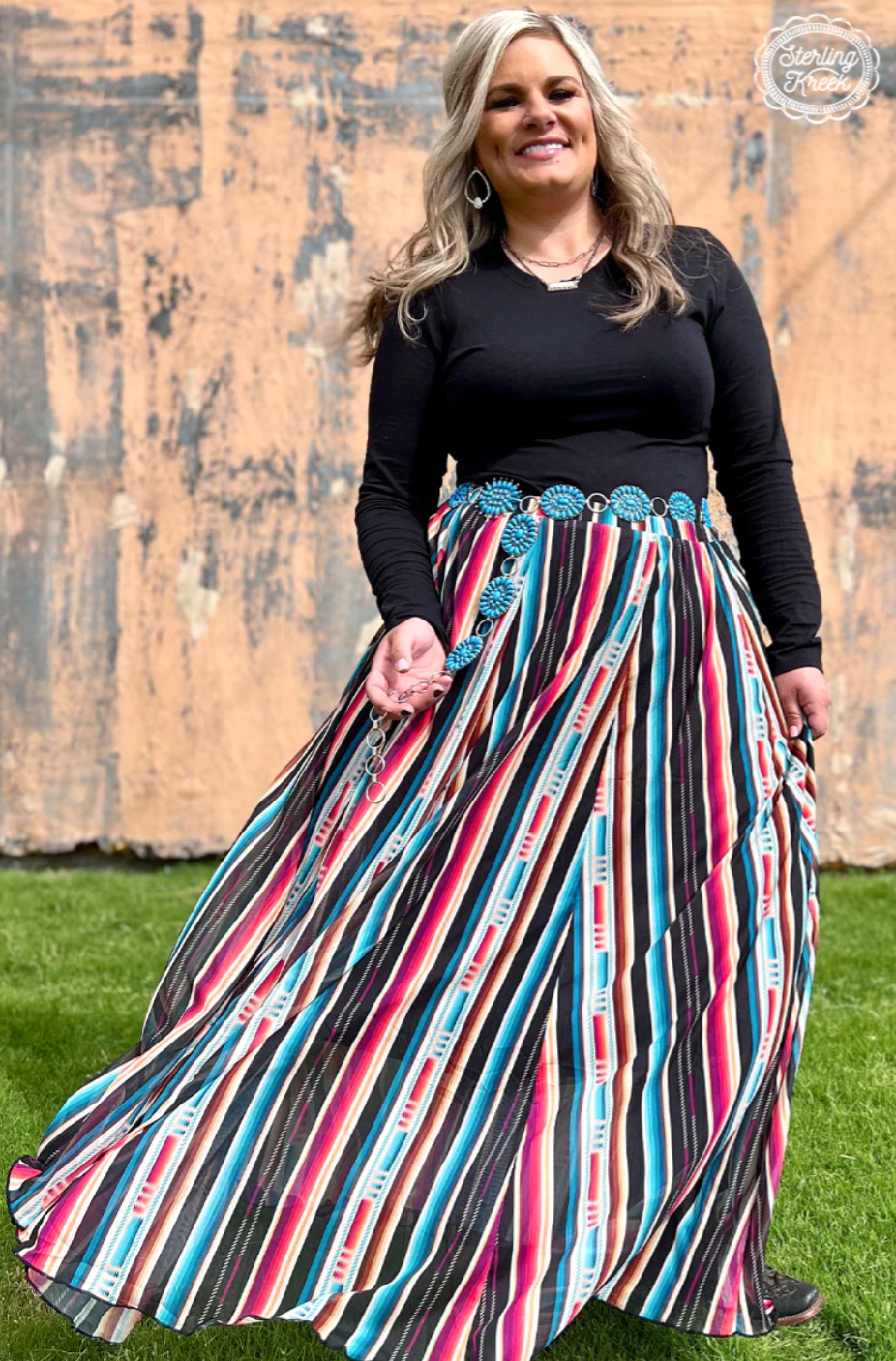 Serape Kreek Maxi Skirt