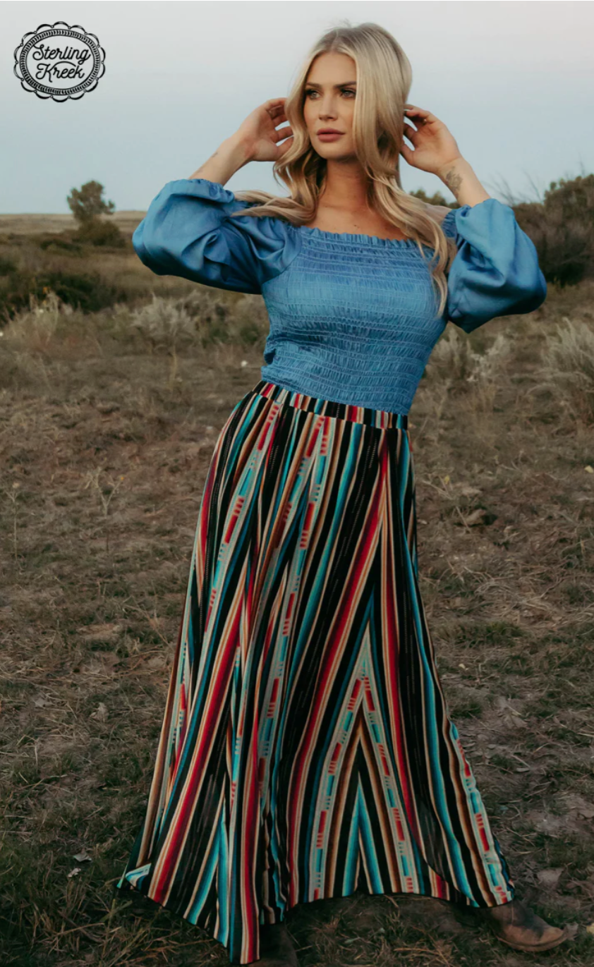 Serape Kreek Maxi Skirt