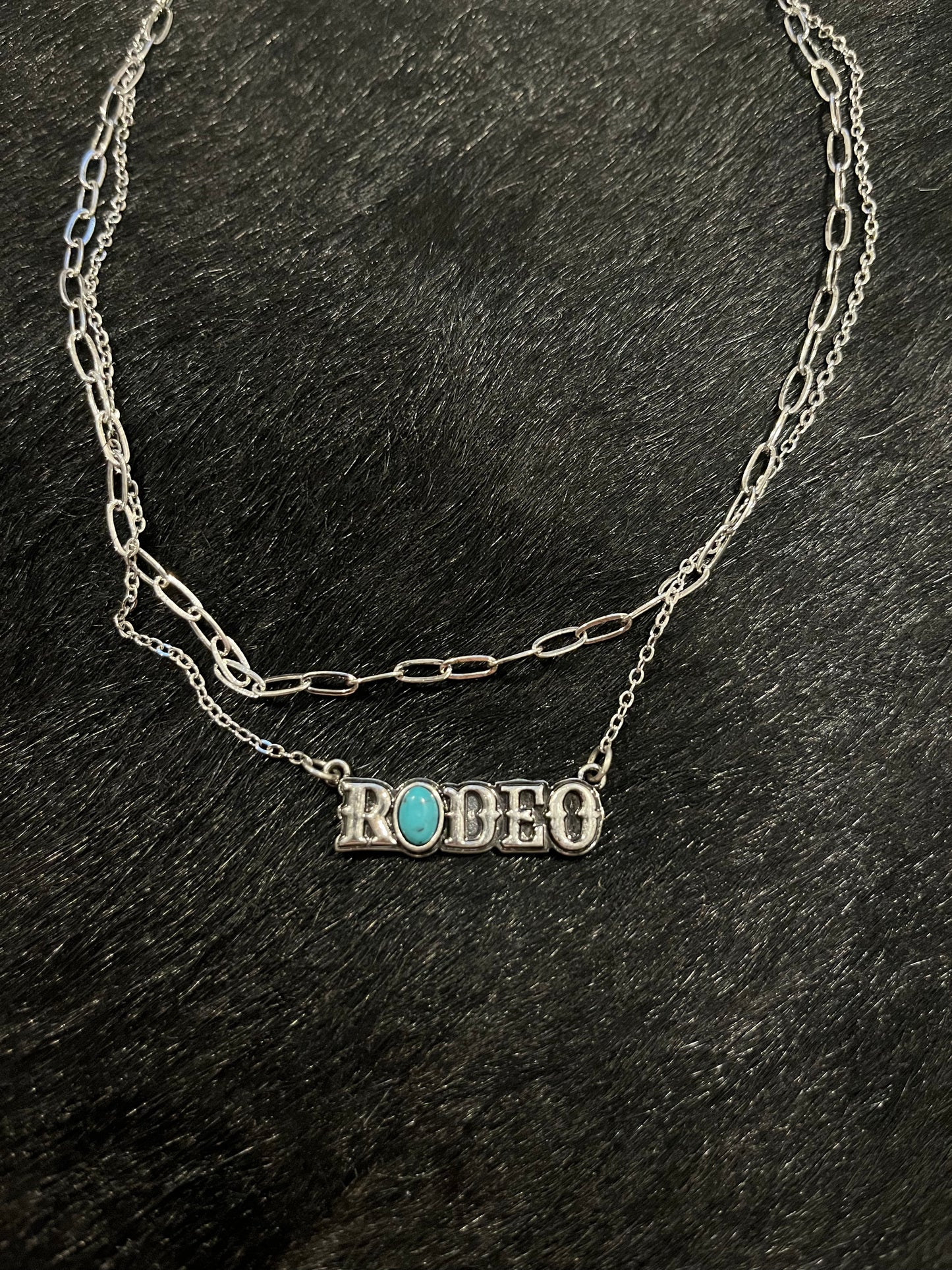 Rodeo Turquoise Layered Necklace