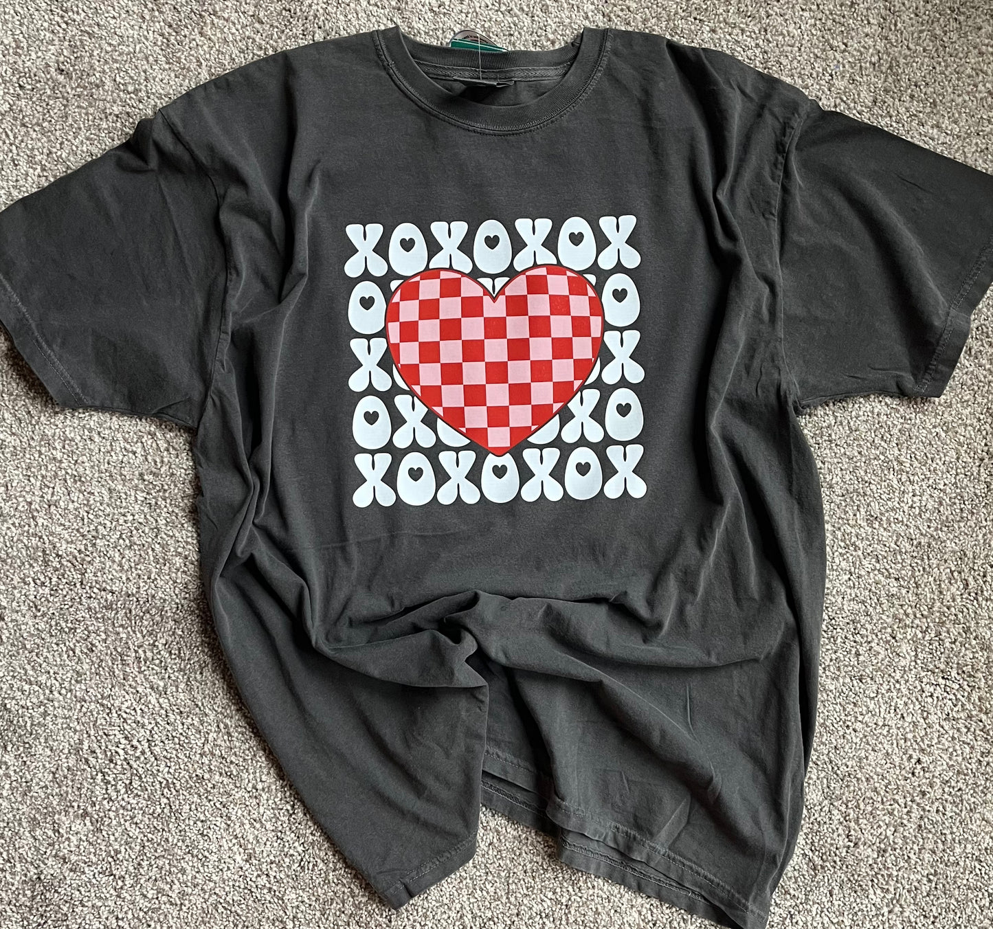 XOXO Checker Tee