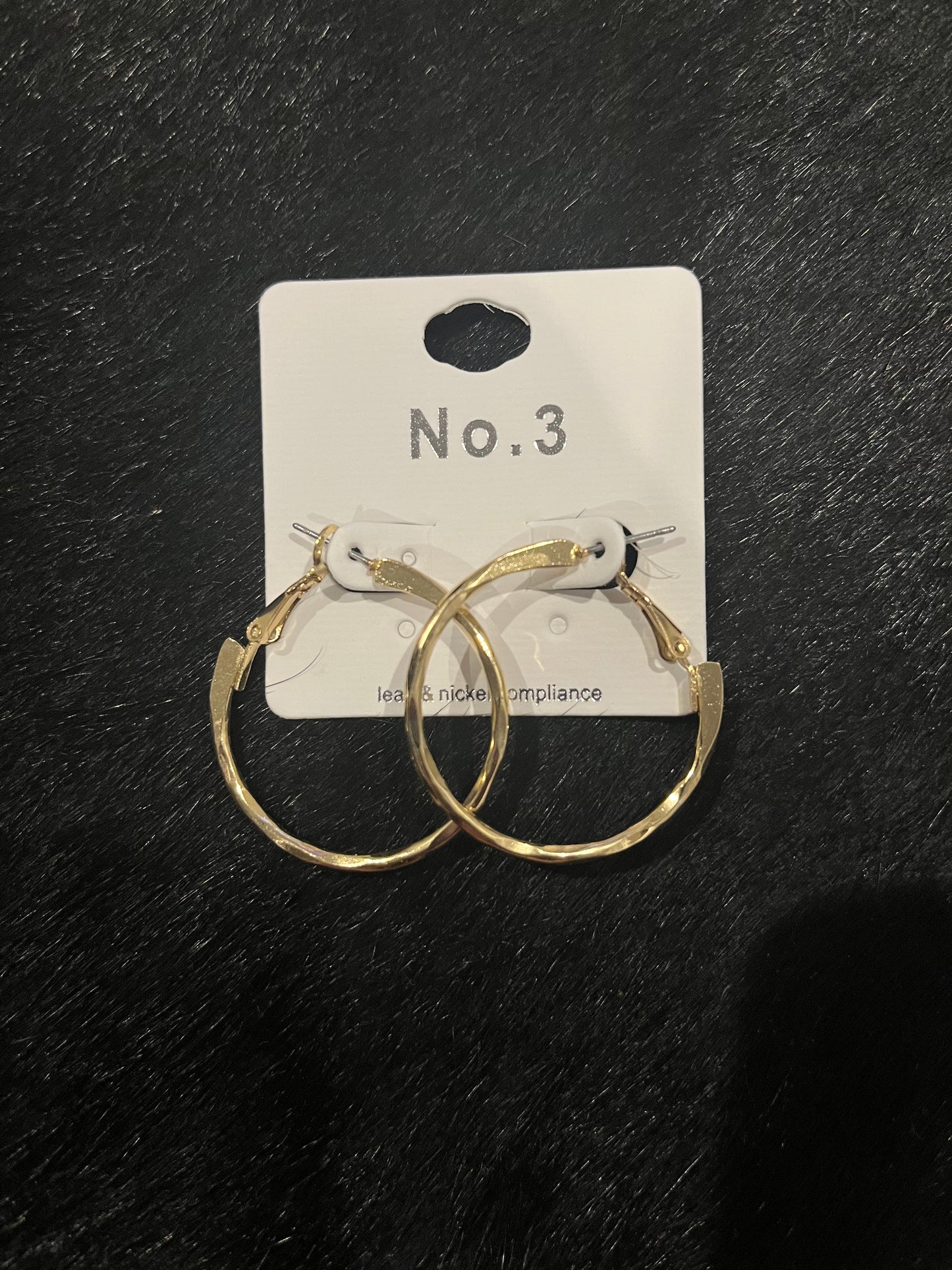 Goldtone Astoria Hoop Earrings