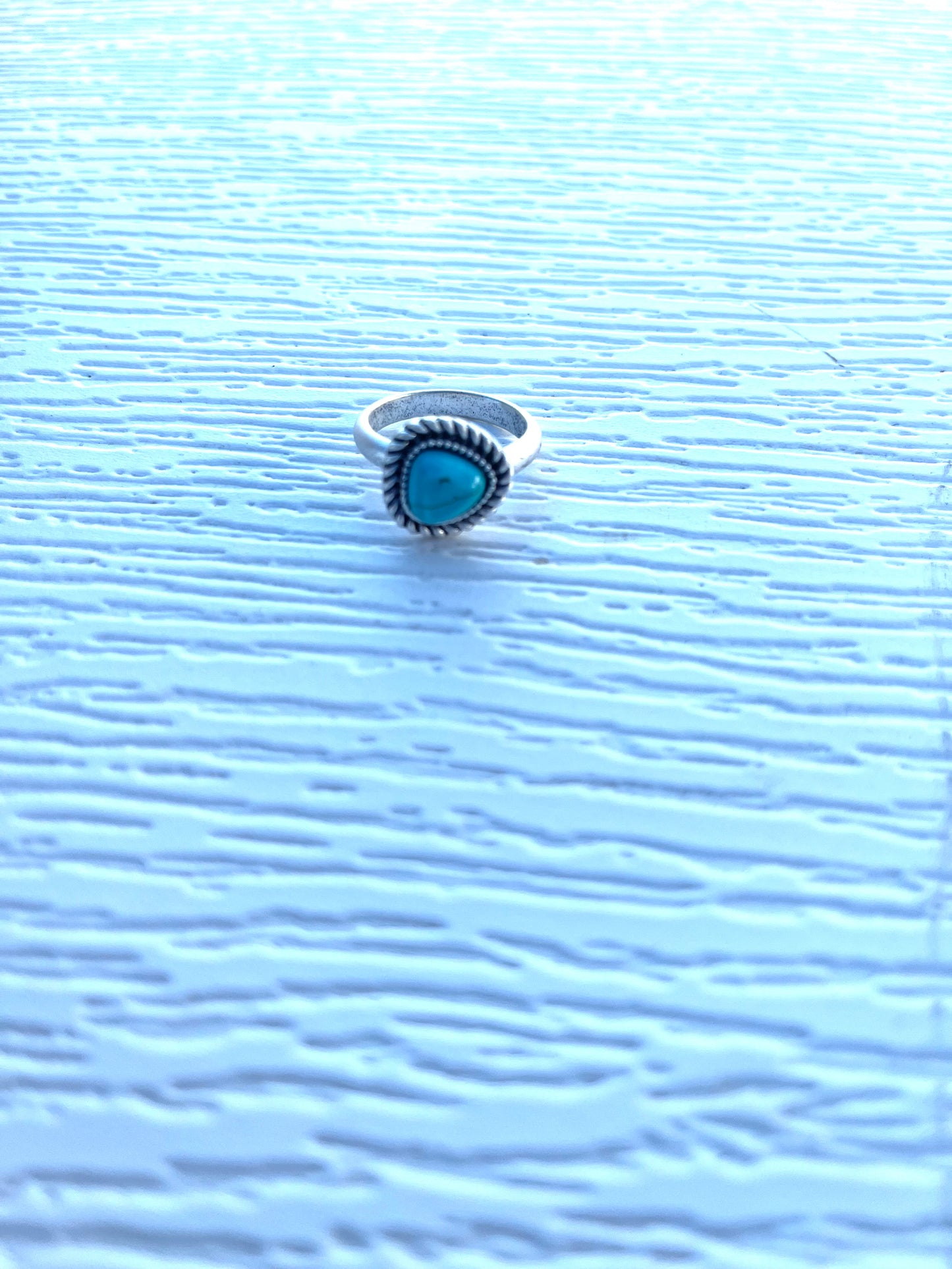 Triangle Turquoise Ring