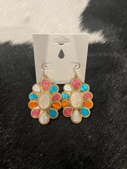 Out in the World Multi-Color Earrings