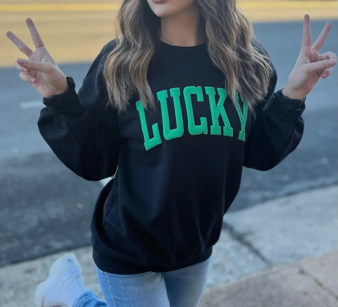 Lucky Puff Sweatshirt