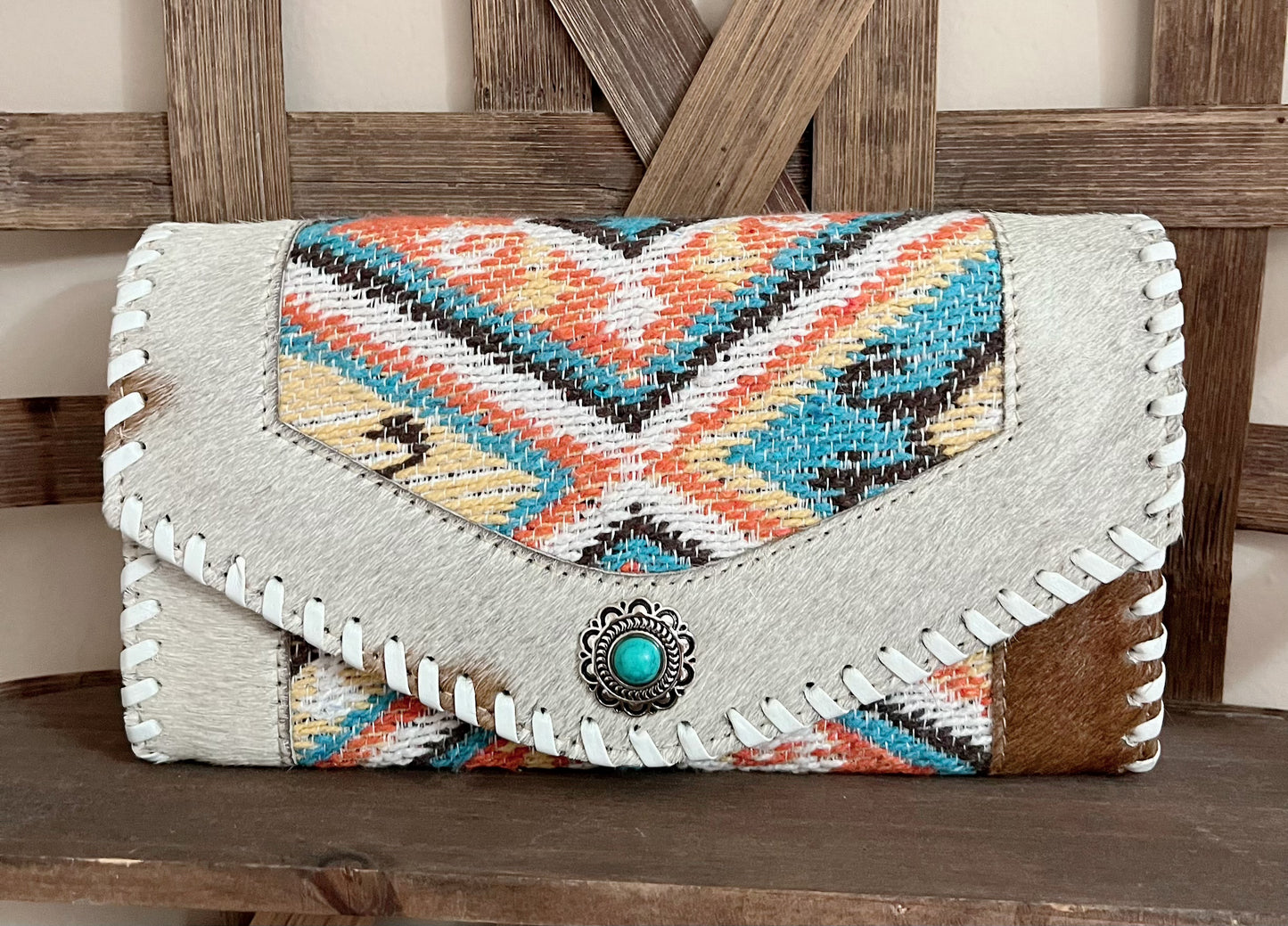 Boho Squares Wallet